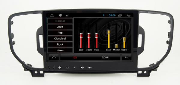 Ouchuangbo car stereo gps navigation for Kia Sportage 2016 with android 6.0 MP5 /MP3 /MP2 /AAC /OGG /RA /WAV /FLAC /APE