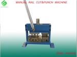 Manual Steel Venetain Blind Machine Headrails Bottom Rails Cutting Punching