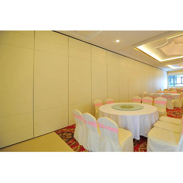 Soundproof Movable Modular Partition Wall 95mm Thickness Fabric Surface