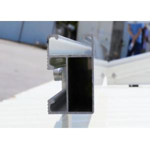 60° Angle Anodized SUS304 Flat Roof Solar Mounting System