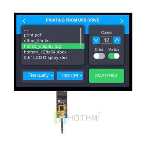 China 10.1 inch TFT LCD display Capacitive touch screen 1280x800 dot matrix LVDS interface IPS full viewing angle Sunlight readable Compatible with Linux wholesale