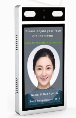 Quality Touchless Security Camera For Measuring The Temperature Of The Body With Access Control Face Recognition for sale