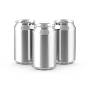 Empty 16oz 473ml Aluminum Beer Can With Easy Open Lid