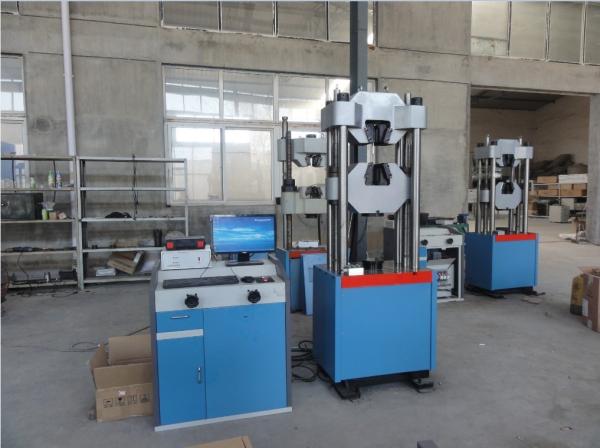 Quality Computerized Electro Servo Hydraulic Testing Machine 0.01mm Displacement Resolution for sale