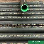 Ppr Pipe Polypropylene UV Ppr Pipe Ppr Fiberglass Ppr Pipe With UV Layer Black