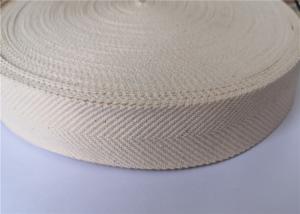 China 2.5cm Printed Polyester Webbing Rice Words Herringbone Pattern Custom Thick Design wholesale