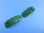4 Layer Rigid-Flex PCB Built on FR-4 and Poyimide With Immersion Gold and Green