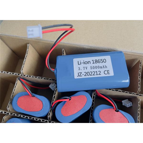 Custom 18650 Li Ion Battery 2200mah Cell 2S1P Pack Icr18650 7.4v For Camera