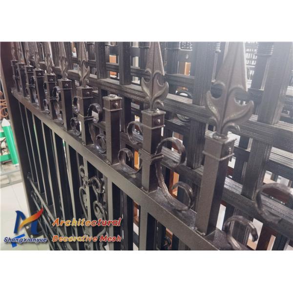 100mm Galvanized Welded Wire Mesh Fence Aluminium Tubular