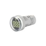 22mm mini round led indicator light/lamp Voltmeter digital indicator signal