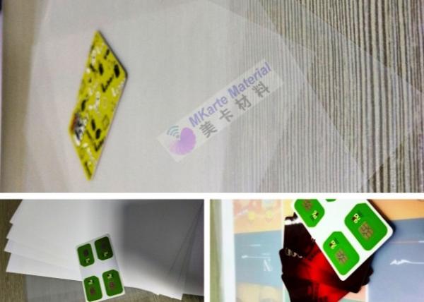 Quality Precise Die Cut Offset Printing Polycarbonate Profile Sheet For PC Card Body Production for sale