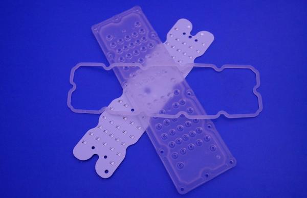 Quality 30 Degree 64 in One LED Optical Array Lens With PCB Boards Horizontal Assembly for sale