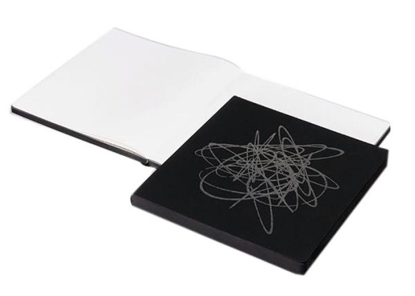 Quality Black Color Custom Printed Notebooks Square Shape A4 / A5 / A6 Size Available for sale