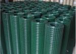 Electric Galvanized Welded Wire Mesh Rolls / Green Mesh Fencing 0.60mm-6.0mm Dia