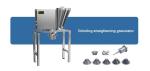 SS304 Convenient Cleaning Milling Granulating Machine For Different Mesh Size
