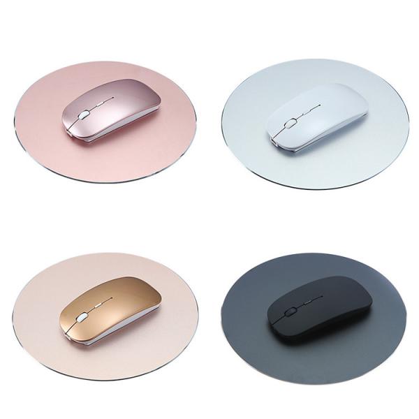 Quality Newest ITem Dual Mode Mouse 2.4Ghz and Bluetooth Wireless USB Rechageable Optical Mouse for PC and Smart TV for sale