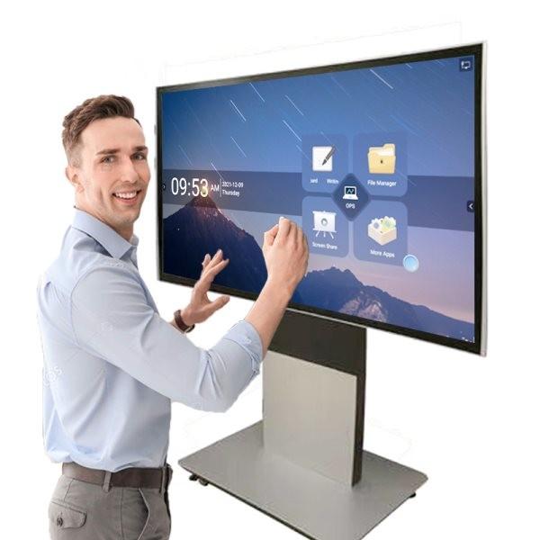 Quality 4K Smart Interactive Flat Panel DP Conference LCD Capacitive Touchscreen for sale