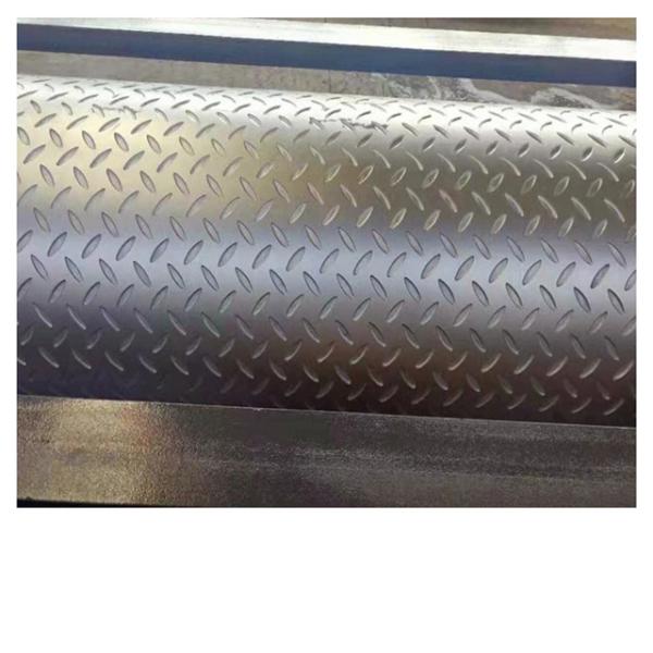 Checker Pattern Metal Coil Embossing Machine Steel Sheets Plate 1250mm