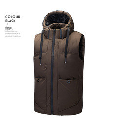 New arrival JC wind cotton padding vest coat men s warm vest jacket custom logo