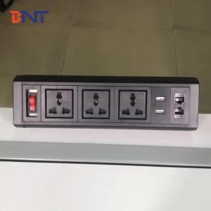 China available replace different modules supply bracket clamp on desk socket wholesale