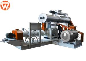 China Sinking Floating Fish Feed Pellet Making Machine With 155mm Screw Easy Operation wholesale