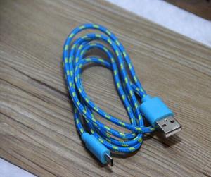 China Enhanced micro usb data charging cable with Nylo Braid wholesale