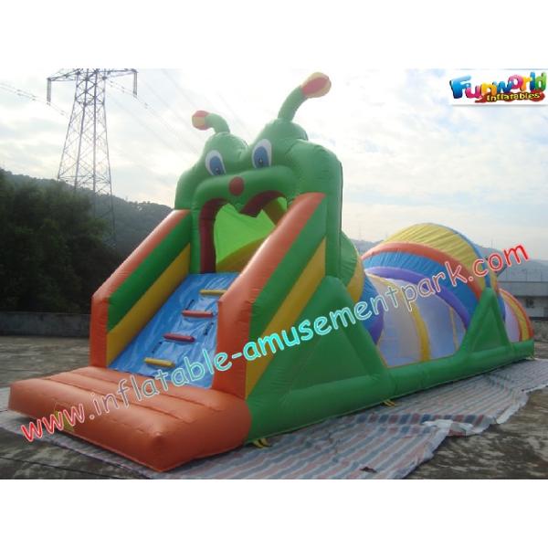 Commercial Inflatables Obstacle Course , Inflatable Obstacle Tunnel Games With CE / EN14960