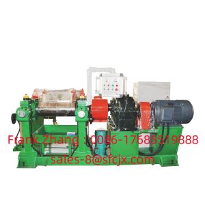 China Advanced Control Systems2 Roll Rubber Mixing Machine , 16&quot; Open Rubber Mixing Mill wholesale