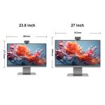Universal Input 23.8 Inch Aio Barebone Core I7 All In One Pc for Gaming Curved