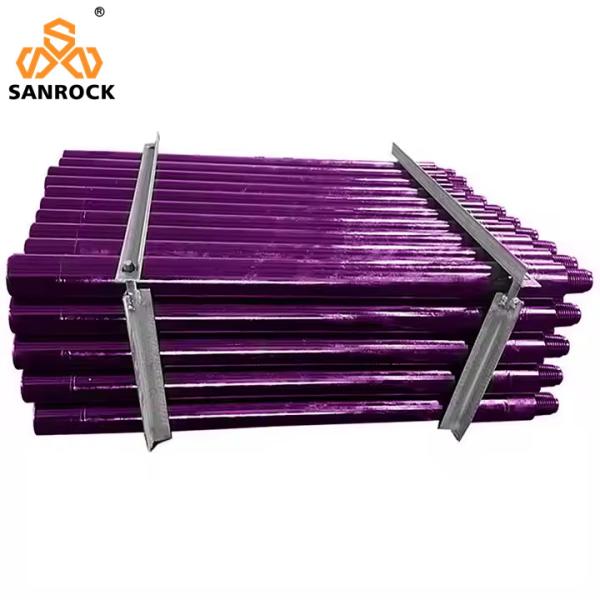 Water Well Drilling Rod 76mm 89mm 102mm DTH Drill Pipe Down The Hole DTH Drilling Rod