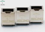 8P8C Vertical 180 Degree RJ45 Modular Jack Connector For Network Switches