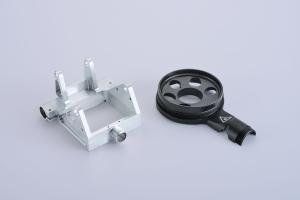 China high precision titanium alloy parts for high-performance automatic   processing by 5-axis CNC center brother machine on sale