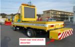 fixed type buffer device back guard HS-80W-LT Highway Crash Attenuator