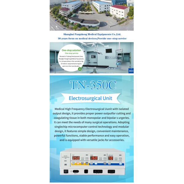 Six Output Mode Electrosurgical Unit Machine Electrosurgical Equipment