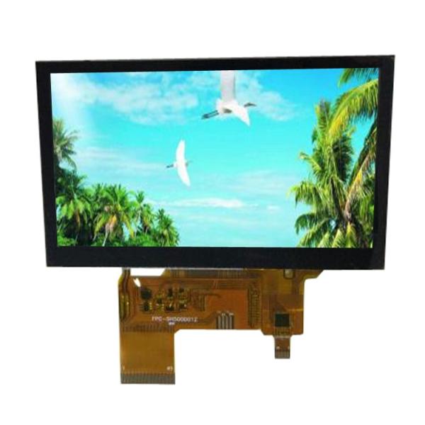 Quality High Brightness 5 Inch CTP LTFT LCD Display Module White Backlight TFT LCD for sale