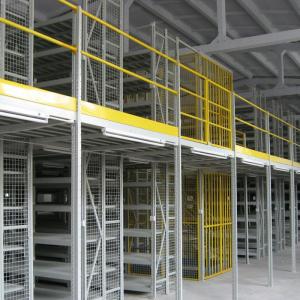 Customizable Mezzanine Racking System Warehouse Storage Racks Powder Coated
