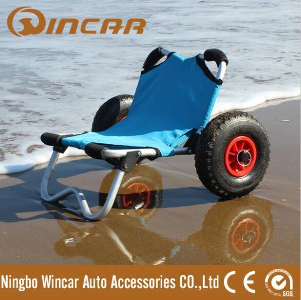 Quality Foldable aluminum Kayak Cart / canoe cart / beach cart for sale