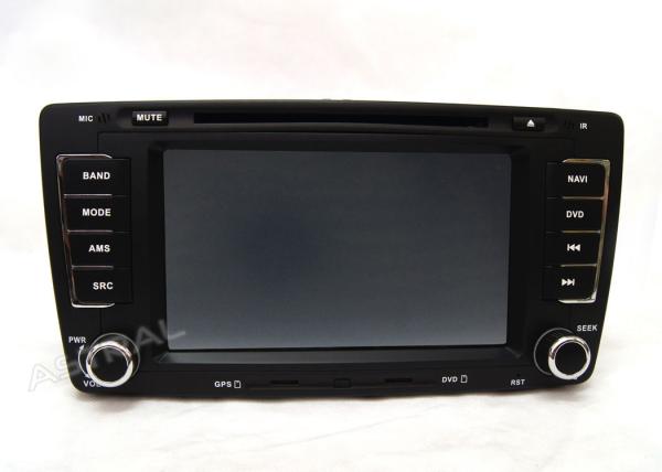 Quality Dual Core Touch Screen Car GPS Navigation System With 3G Wifi iPod TV BT For Skoda Octavia for sale
