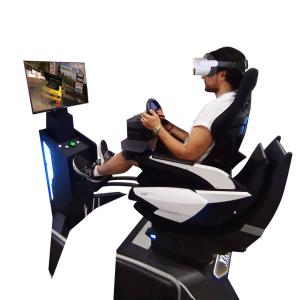 China Training Vr Driving Simulator Game VR Glasses Car Game Machine Racing Seat For Learners wholesale
