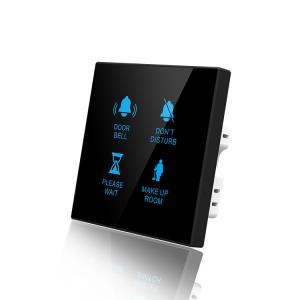 Indoor Use Zigbee Switch In Wall , Remote Control Zigbee Light Dimmer