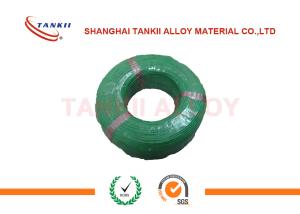 Solid Type K Thermocouple Wire 0.2 mm with PTFE PFE insulation green and white color yellow and red