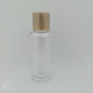China OEM Mini Hand Sanitizer Bottles , PET Clear Plastic Bottles 7.9cm Size on sale