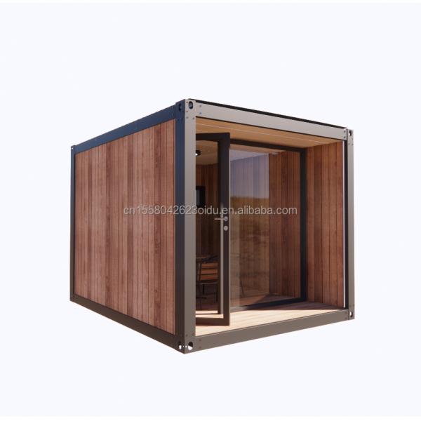 10ft Wooden Plastic Garden House Container Mobile Wooden Activity Room Mini Office Customized Color Wooden Office