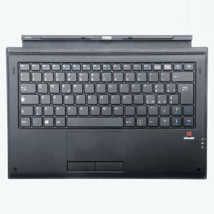 China POGO PIN Type Black Computer Keyboard 5 PIN Interface Powerful Magnetic Adsorption wholesale