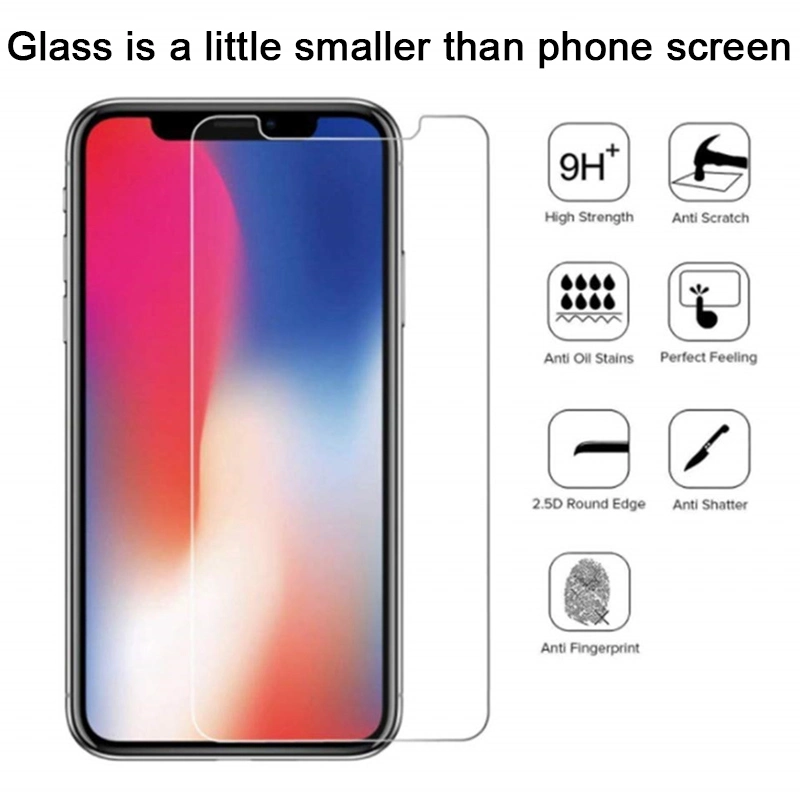 2.5D 3D 9h Phone Screen Protector Tempered Glass FCC Certificate