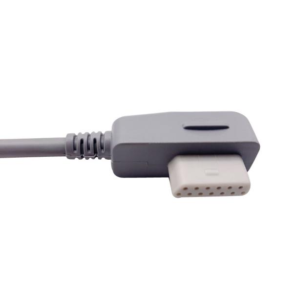 10 Lead 13pin ECG Lead Cable Compatible with CT 083S CT 086S