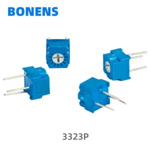 3323P Single Turn Metal Glass Glaze Trimmer Potentiometer 5k Precision