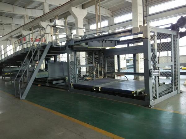 Quality Dpack corrugated CS-250P Double Computerized Stacking Machine With Big Basket IOS9001 Listed for sale