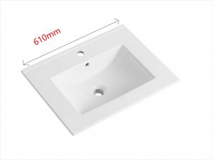 China Chaozhou Cheap Price AC8003-60 Top Quality Sanitary Ware Bathroom Sink Wash Basins Cabinet Sinks wholesale