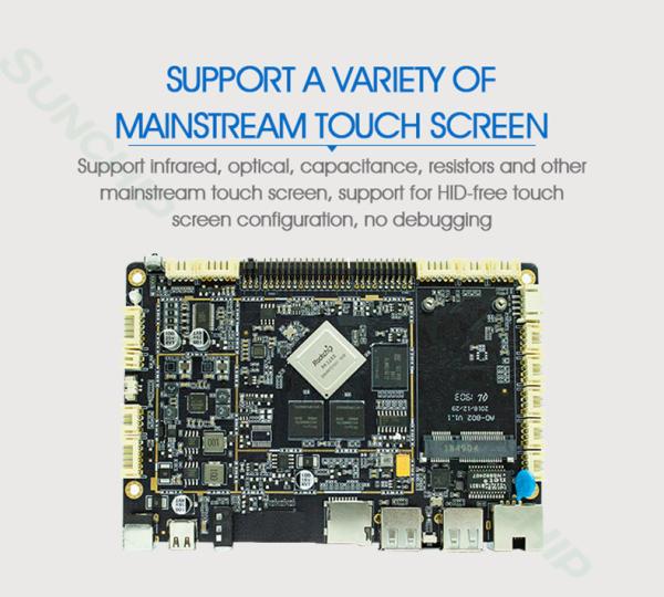 Quality 4K RK3399 Android Linux Embedded System Board Support G Sensor for sale